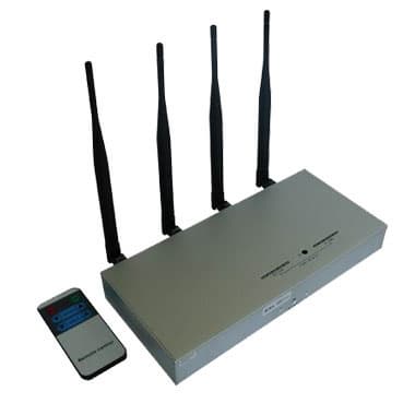 4 Band 2W Portable WiFi_ Cell Phone Signal Blocker